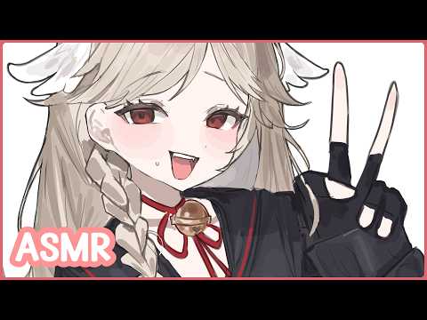 [ASMR ໒꒱] mean girl gives you a haircut ♡ (whispering, scissors, fluffy sounds, writing)