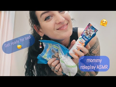 ASMR | mommy helps you with bedtime 🌙 🚼🪥