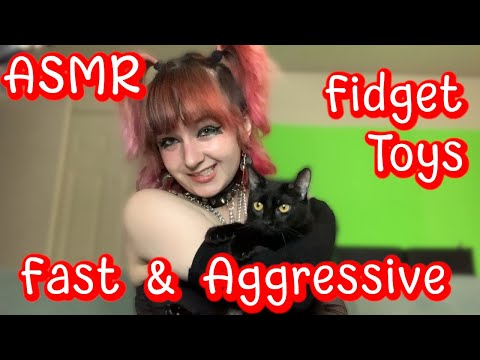 Fidget Toys ASMR Fast & Aggressive with Rambling