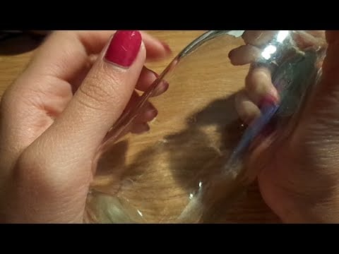 ASMR Fast, Close Up Tapping (Glass, plastic, metal)