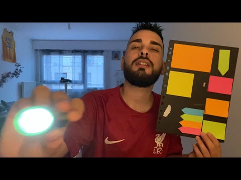 ASMR | ORTHOPTISTE (Examens visuels)