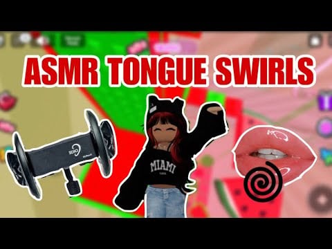 Roblox ASMR ☆ INTENSE TONGUE SWILRS, extreme tingles 😵‍💫 ˚ ༘ ೀ⋆｡˚