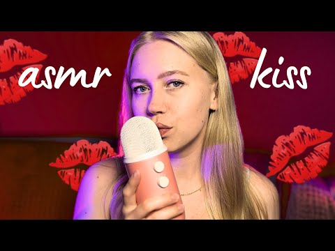 ASMR 🎧 slow kiss 💋 | #asmr #asmrminuha 
