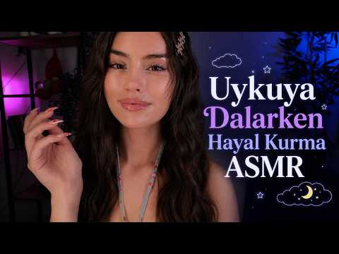 ASMR - Sen Uyuyana Kadar Hayal Kuruyoruz 😴
