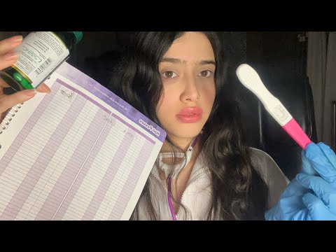 ASMR: ROLE-PLAY / DOCTORA TE AYUDA CON TU EMBARAZO 🤰