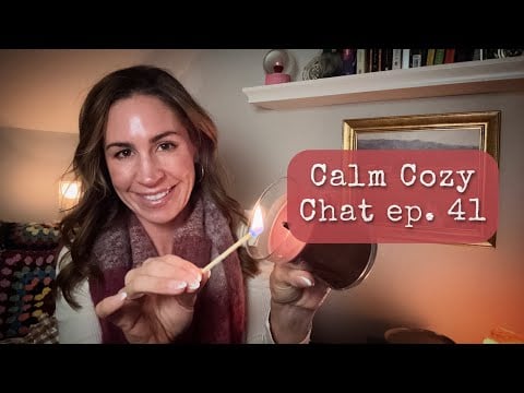 ASMR | Calm, Cozy Chat ep. 41✨The In-Between Week | Reading, Crafts, Family Time & New Years Fun❄️ 