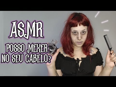 ASMR | GAROTA QUE SENTA ATRÁS DE VOCÊ MEXE NO SEU CABELO (mas ela está m0rt4)