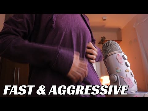 ASMR: ACTUALLY Fast & Aggressive Fabric Scratching (NOT JUST FAST!) *No Talking*