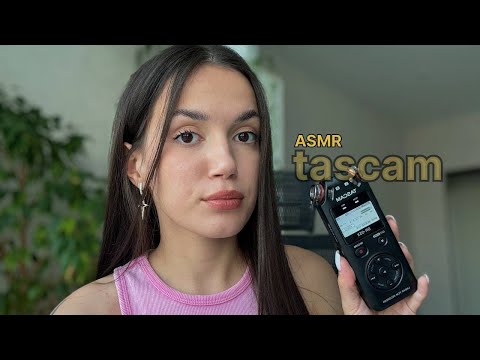 АСМР ТРИГГЕРЫ НА TASCAM 🔥мурашечный тест микрофона таскам