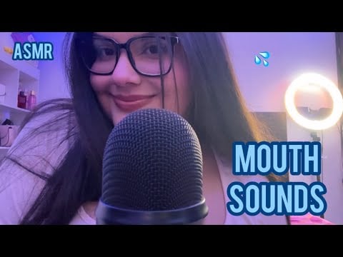 MOUTH SOUNDS Y SPIT PAINTING CERCA DEL MICRO 😴 