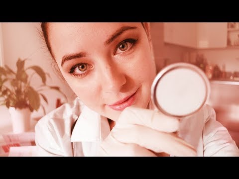 [Sleep Version] Doctor Roleplay *Follow the light, stethoscope, blood pressure* ASMR