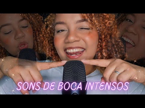 ASMR SONS DE BOCA EM CAMADAS BEM RAPIDINHO 😍⏩