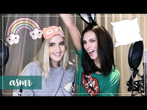 ASMR en español - PIJAMADA relajante con tus MEJORES AMIGAS ! - Ale ASMR