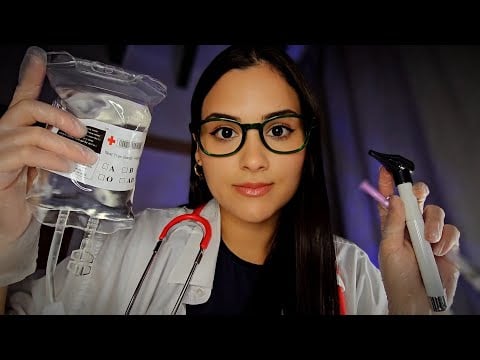 ASMR EMERGÊNCIA MÉDICA✨️ Roleplay Medical Realista