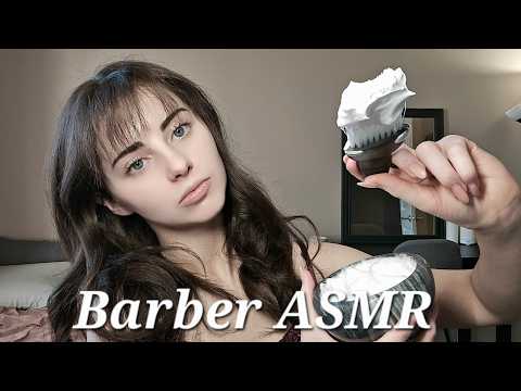 ASMR Barber shop cut and shave