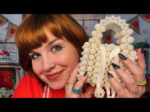 ASMR ✨New✨Novelty bags and Earrings 🛍️💼🍓(tingly triggers, tapping, scratching)