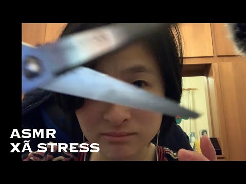 ASMR Scissors| free of stress| giải toả căng thẳng cho bạn