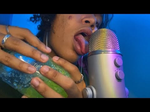 ASMR Mouth Sounds + other triggers 🐿️fast and aggressive hand movements