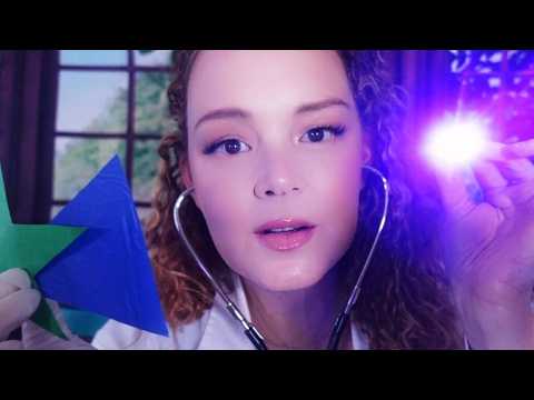 ASMR Detailed Cranial Nerve Exam Soft Spoken | Sleep Inducing Personal Attention