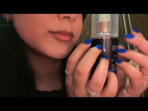 ASMR CASEIRINHO - 10 minutos de tappings aleatórios + tappings na tela + sons de boca 👄 