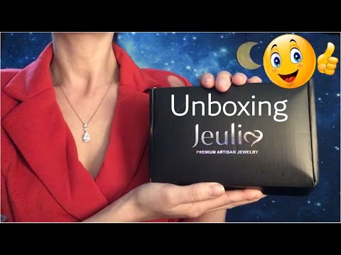 ASMR * Unboxing de bijoux JEULIA * joaillerie artisanale