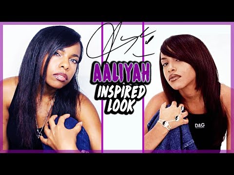 AALIYAH INSPIRED MAKEUP & HAIR LOOK // TUTORIAL⎜Seana Sparkle⎜Daseana