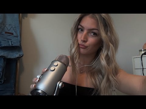 ASMR hair sounds + my fav products ☁️🎀