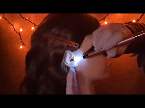 ASMR - Intense Ear Cleaning and Treating in The Attic - Gloves, Picking, Otoscope - Soft Spoken