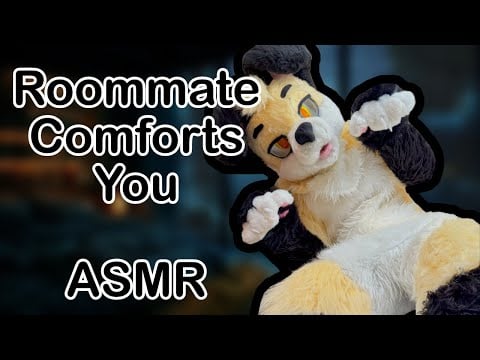 [Furry ASMR] Roommate Comforts You During A Thunderstorm :3 (Audio Only)