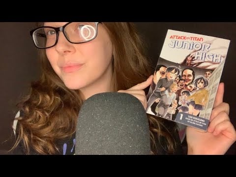 ASMR Tapping On Attack On Titan: Junior High | No Talking