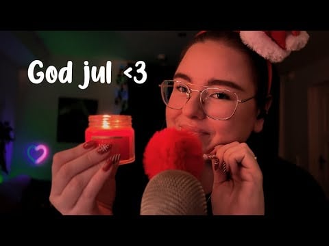 ASMR God Jul från mig till er ♥ känner du dig ensam idag, jag finns här ♥
