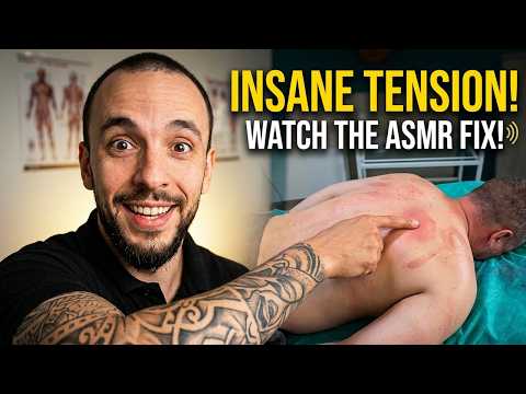 ASMR Deep Tissue Sports Massage: Back, Shoulders