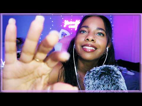 ASMR ✨ FACE TICKLING & CLICKY MOUTH SOUNDS | 3 HRS 💜 Extreme Tingles!