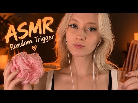 ASMR| RANDOM TRIGGER , Personal Attention German