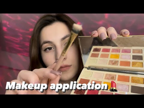 Asmr makeup application in 1 minute 💄