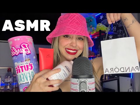 ASMR MOSTRANDO MINHAS COMPRINHAS DA EUROPA (part. 1)