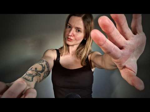ASMR pure Hand Sounds and Movements for Deep Sleep - with Tongue Clicking - no Talking