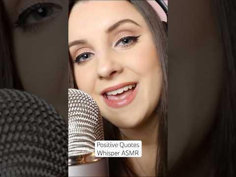 Inspiring & Positive Quotes • Breathy Slow Whisper ASMR For Sleep