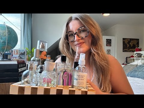 asmr my parfume collection