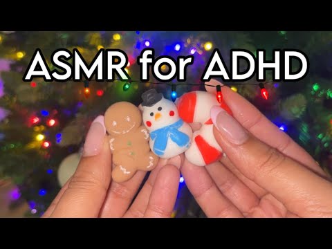 ASMR Focus on the Squishies! ~ ADHD Relief for Christmas Blues