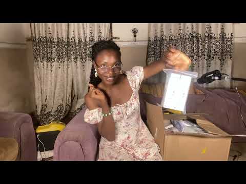 ASMR UNBOXING MY PACKAGE, HUBBA BUBBA GUM, BLUE YETI MICROPHONE