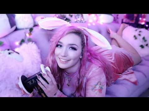 bunny girl gives u sweet dreams ASMR (shushing, it’s okay, i love u)