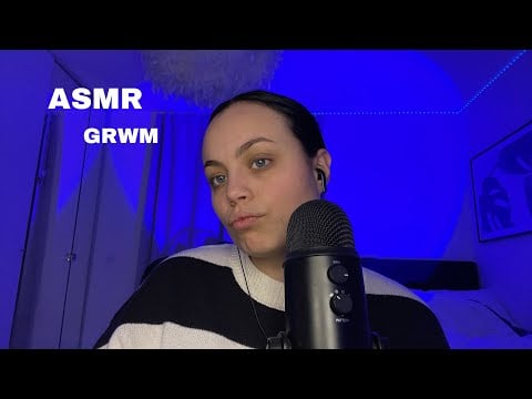 ASMR chit chat grwm
