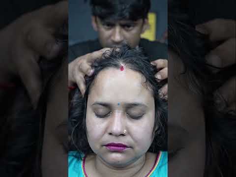 Ladies Neck Cracking Head And Neck Massage ASMR #shorts