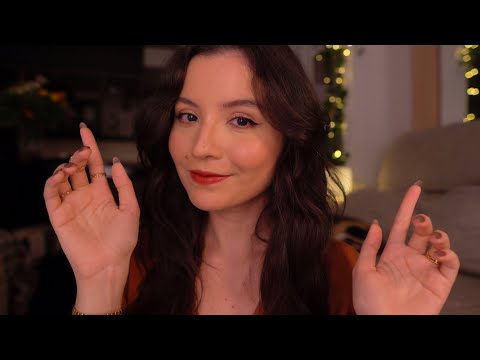 ASMR ✨ hand movements & sussurros quase inaudíveis para alívio de ansiedade e insônia (white noise)