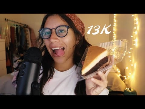 ASMR comiendo pastel por los 13K! 🥳
