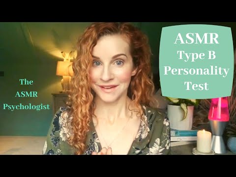 ASMR Psychologist Roleplay: Personality Test B (Soft Spoken)