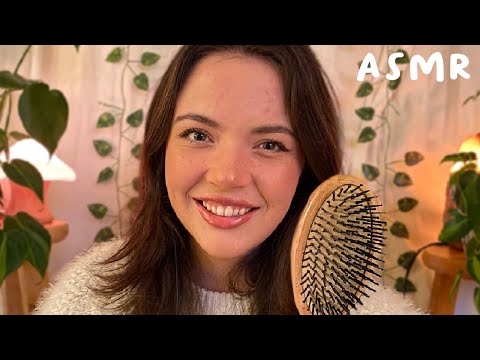 ASMR Hairbrushing and Scalp Massage for Sleep