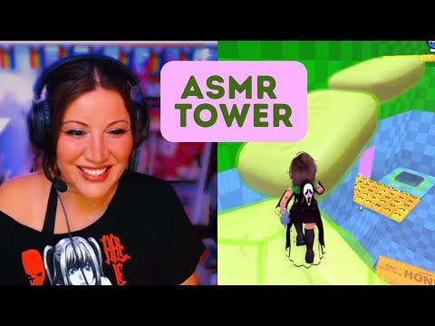 ASMR Tower Gameplay - Relaxing Roblox Live
