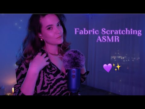 ✨️ASMR✨️ | 👚 Fabric Scratching on different tops PART 2